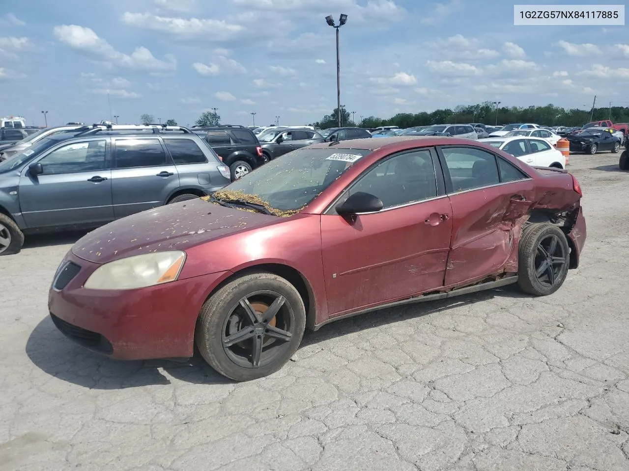 1G2ZG57NX84117885 2008 Pontiac G6 Base