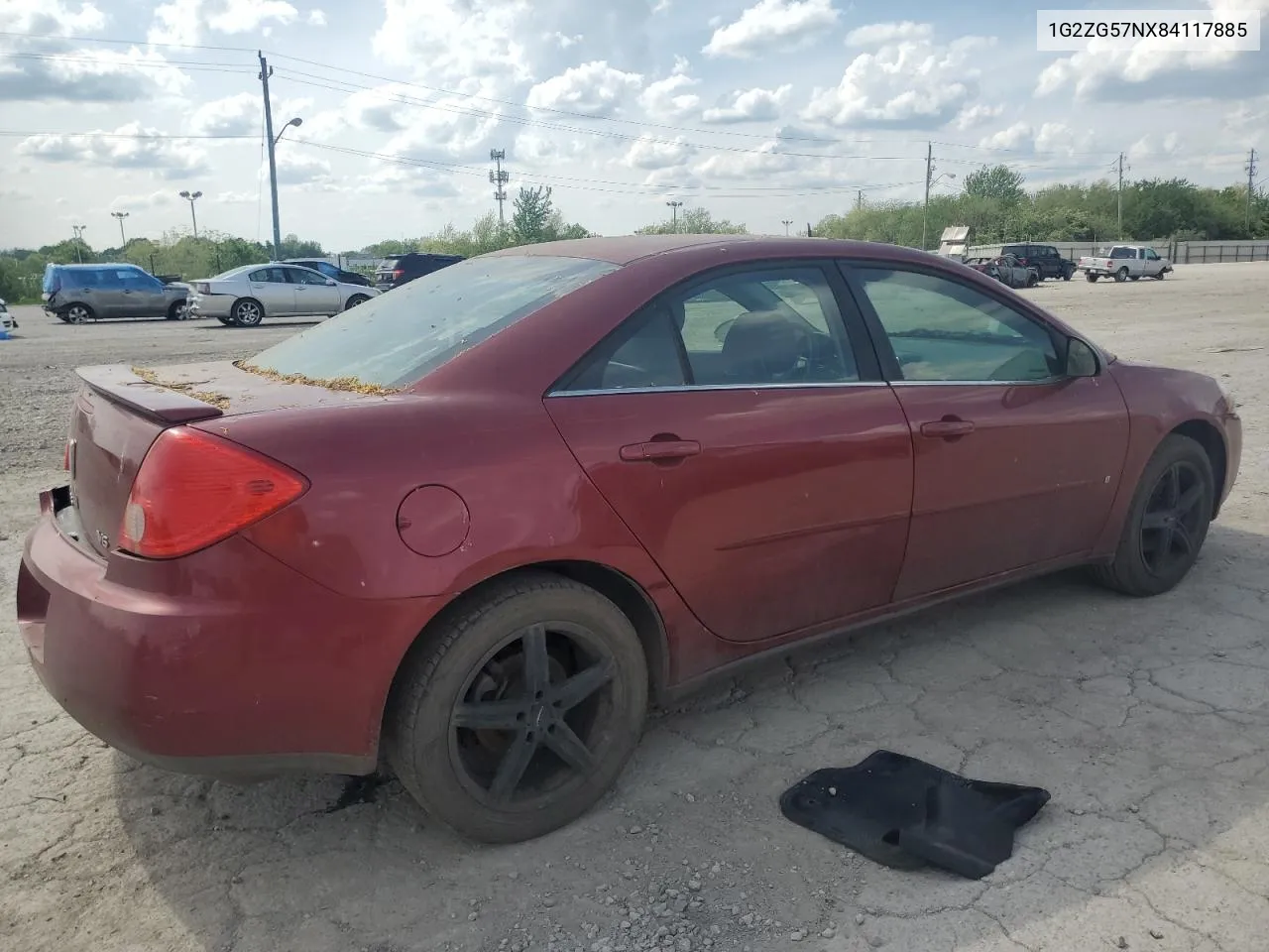 1G2ZG57NX84117885 2008 Pontiac G6 Base