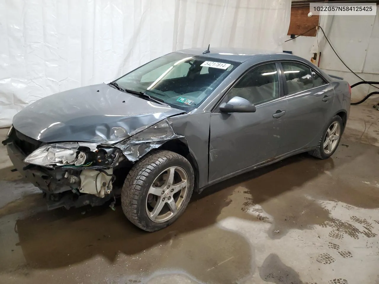 1G2ZG57N584125425 2008 Pontiac G6 Base