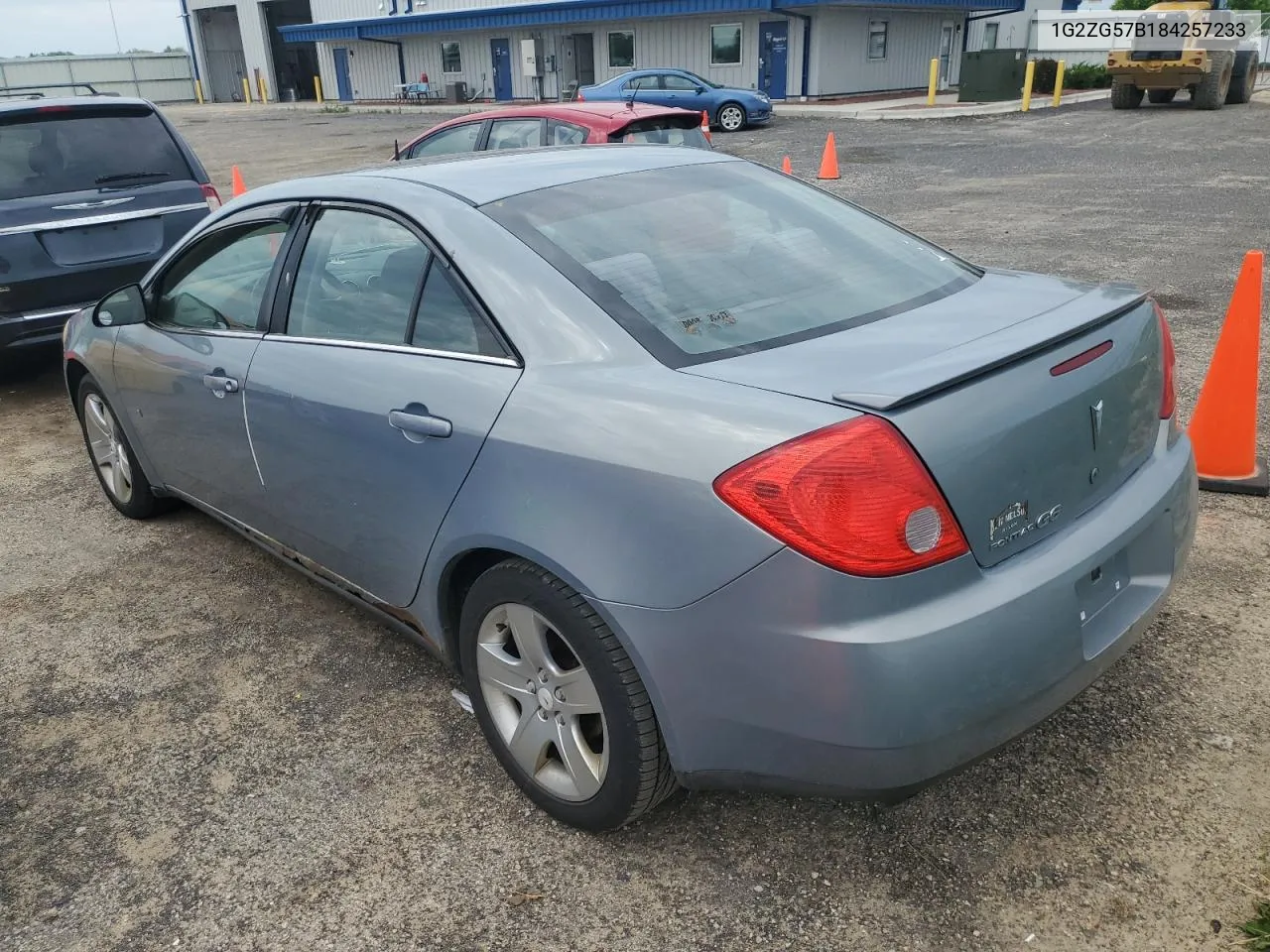 2008 Pontiac G6 Base VIN: 1G2ZG57B184257233 Lot: 54341484