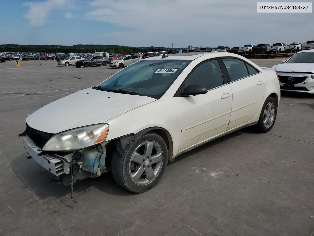 1G2ZH57N084153727 2008 Pontiac G6 Gt