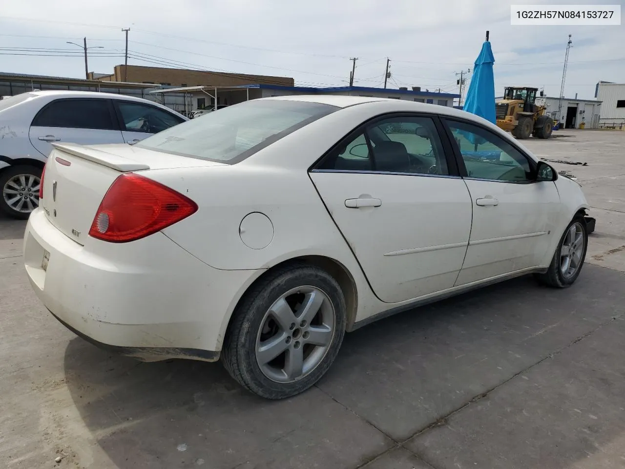 2008 Pontiac G6 Gt VIN: 1G2ZH57N084153727 Lot: 54454604