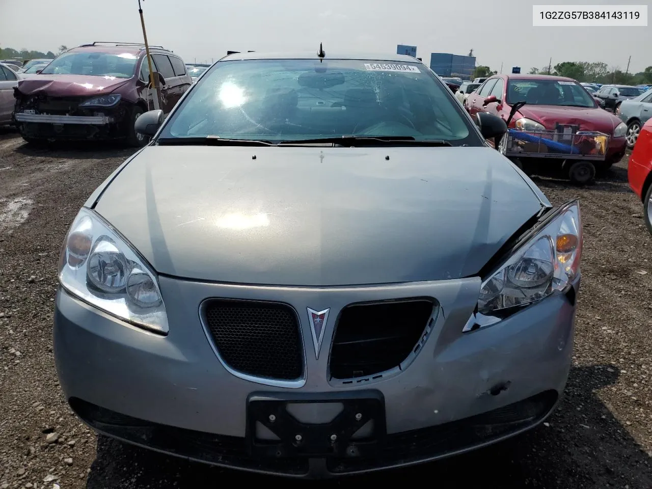 1G2ZG57B384143119 2008 Pontiac G6 Base