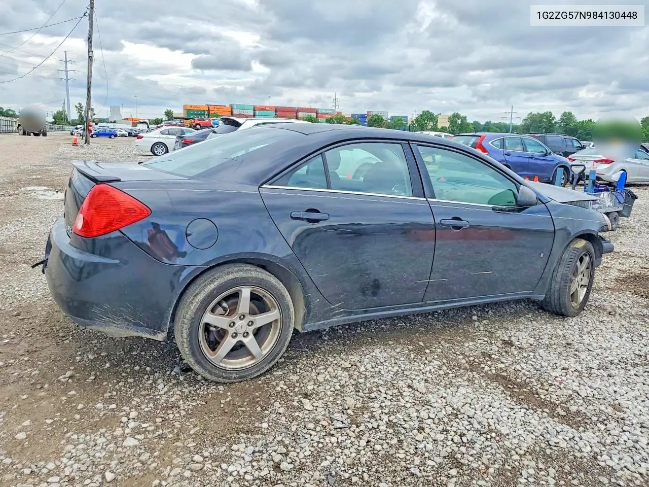 2008 Pontiac G6 Base VIN: 1G2ZG57N984130448 Lot: 54742556
