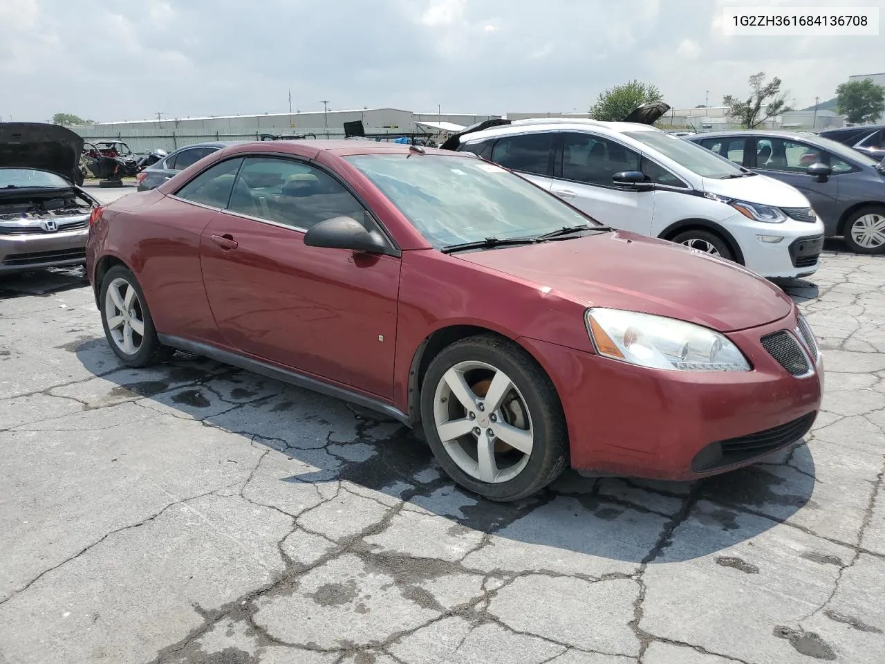 1G2ZH361684136708 2008 Pontiac G6 Gt