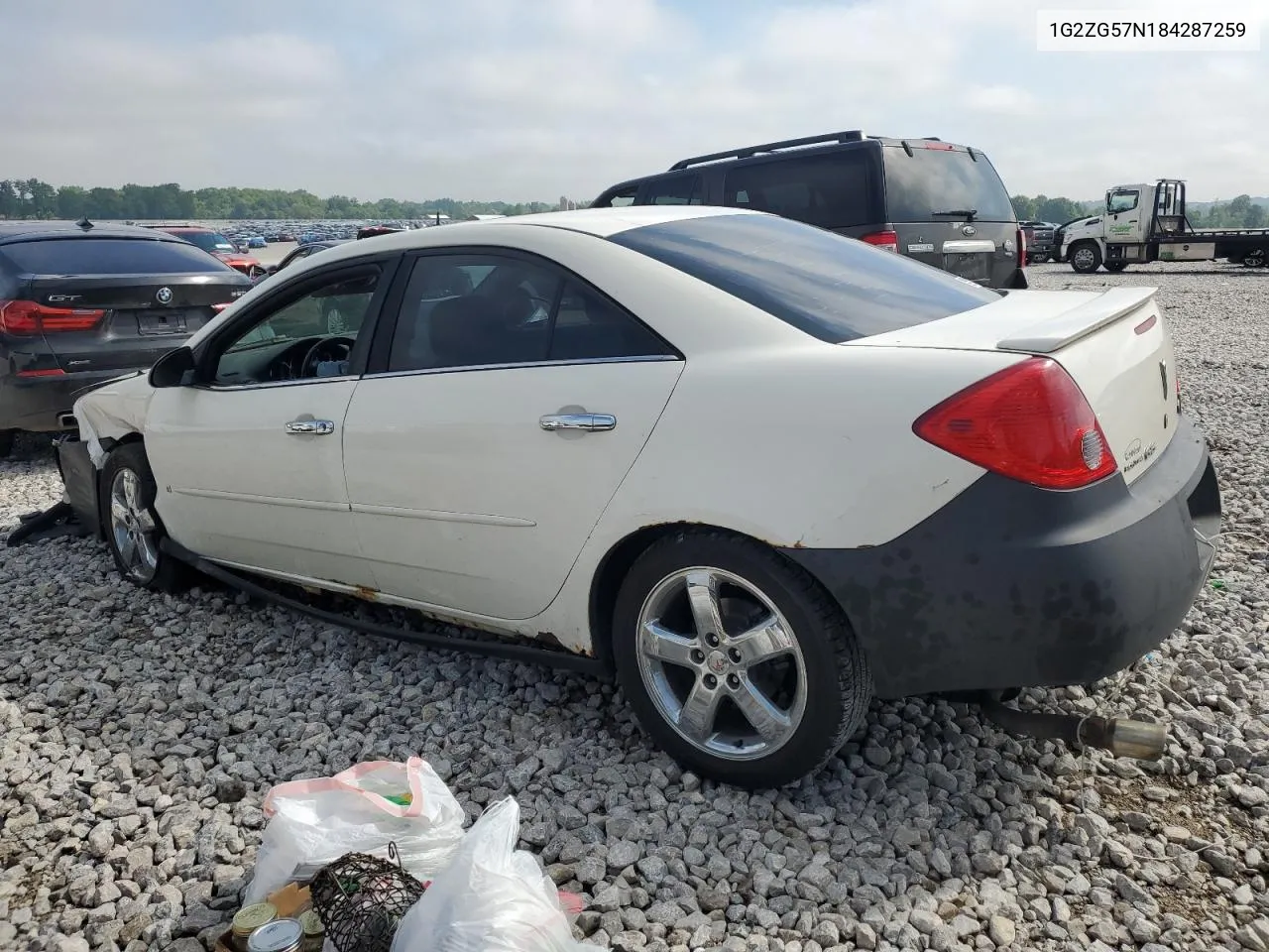 2008 Pontiac G6 Base VIN: 1G2ZG57N184287259 Lot: 55681134