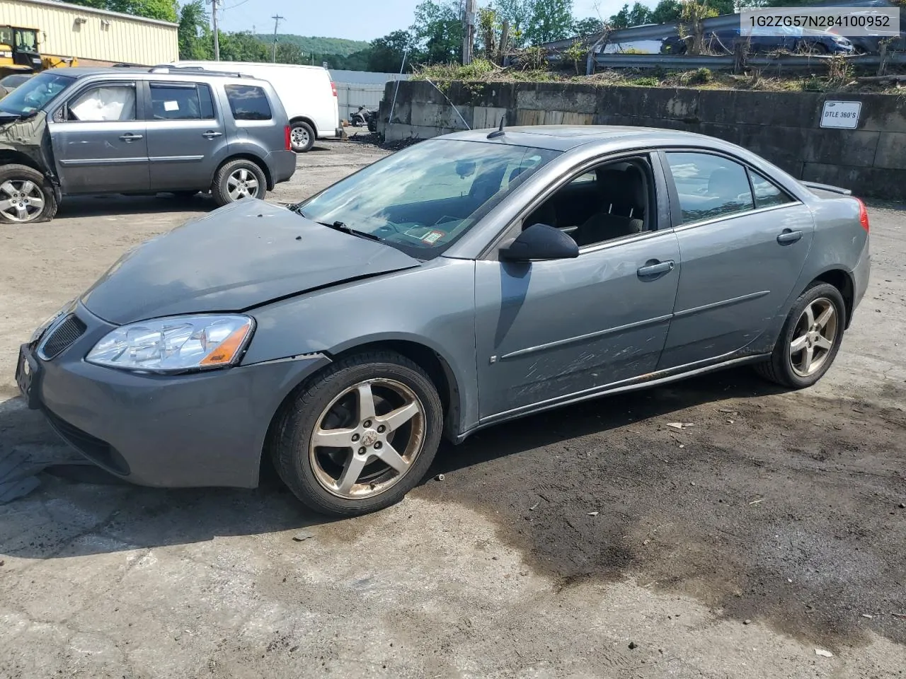 2008 Pontiac G6 Base VIN: 1G2ZG57N284100952 Lot: 55694134