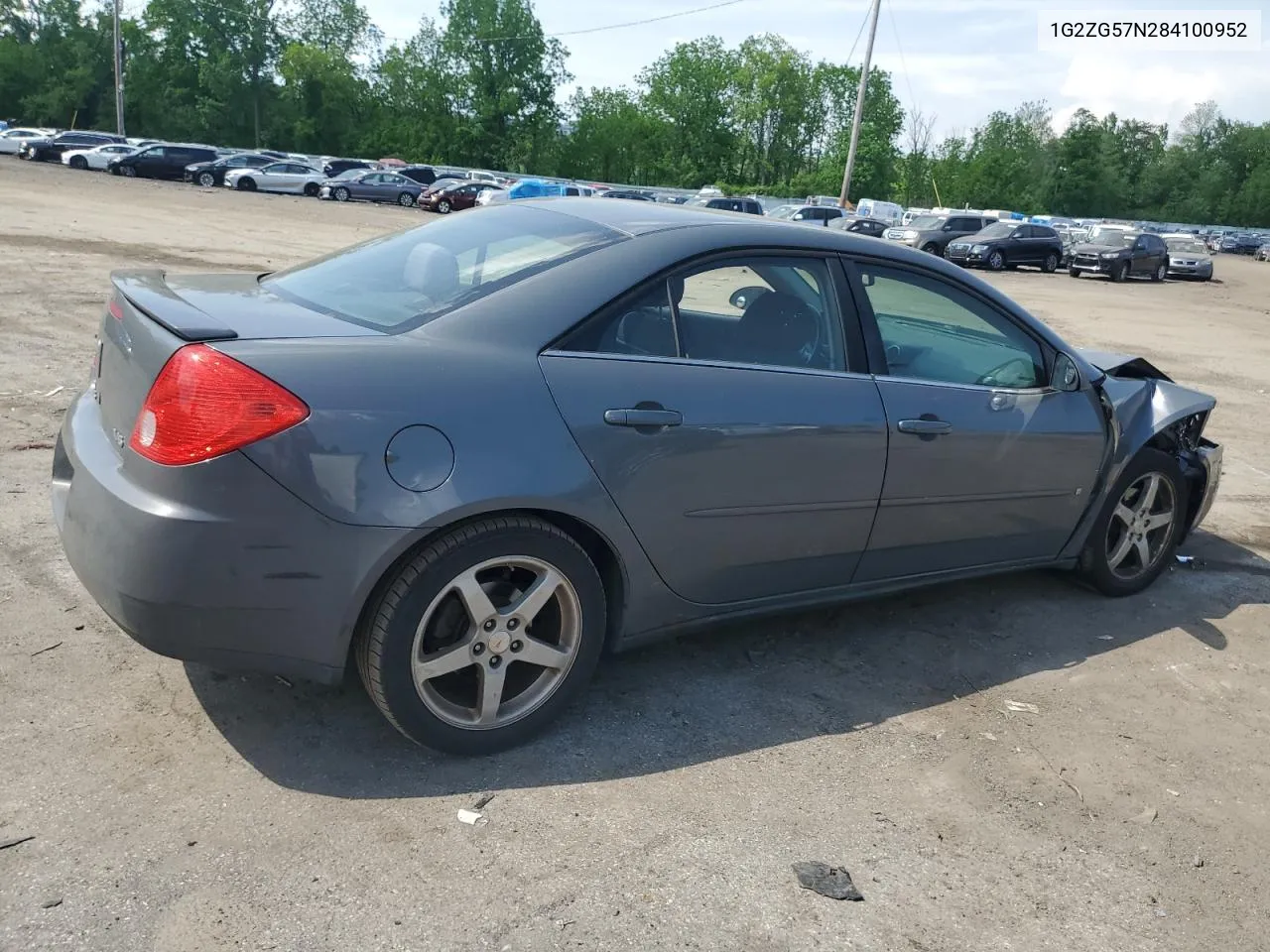 2008 Pontiac G6 Base VIN: 1G2ZG57N284100952 Lot: 55694134