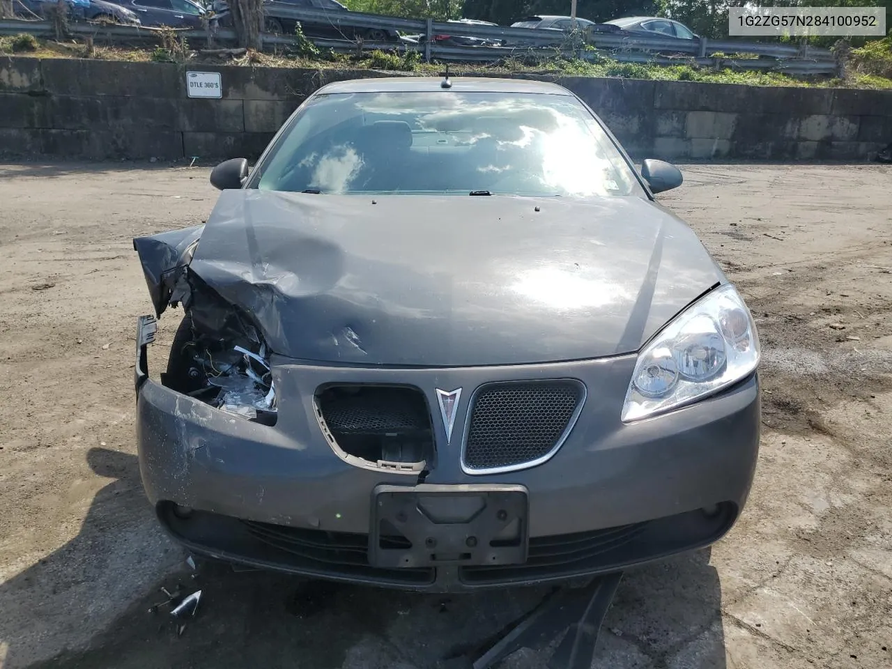 1G2ZG57N284100952 2008 Pontiac G6 Base