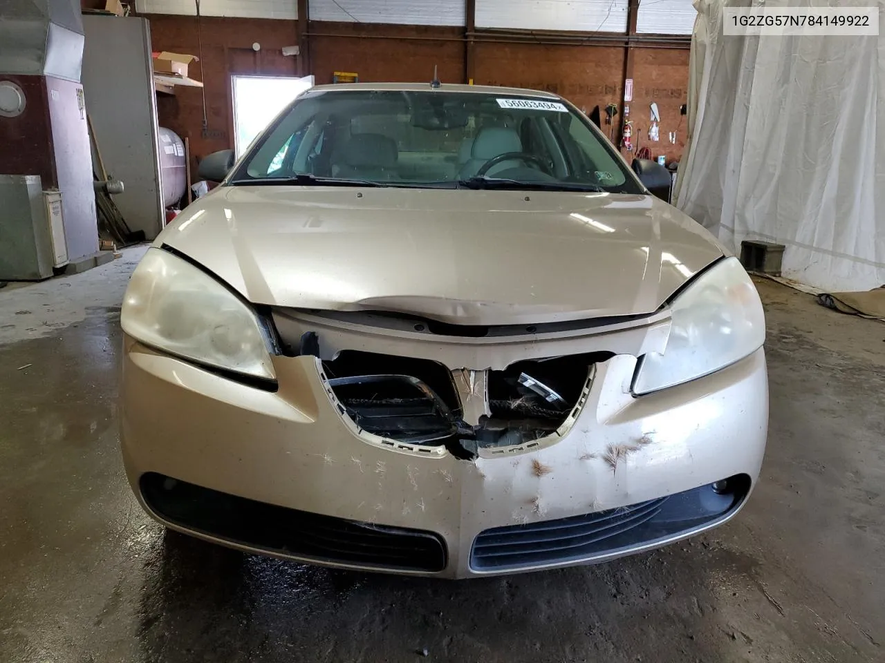 1G2ZG57N784149922 2008 Pontiac G6 Base