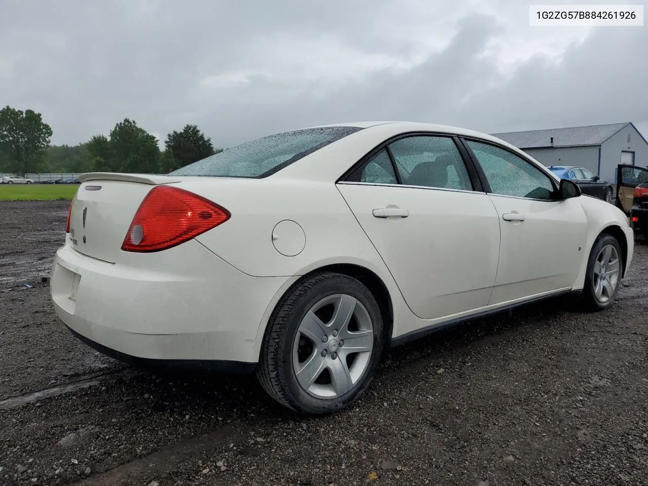 2008 Pontiac G6 Base VIN: 1G2ZG57B884261926 Lot: 56410864