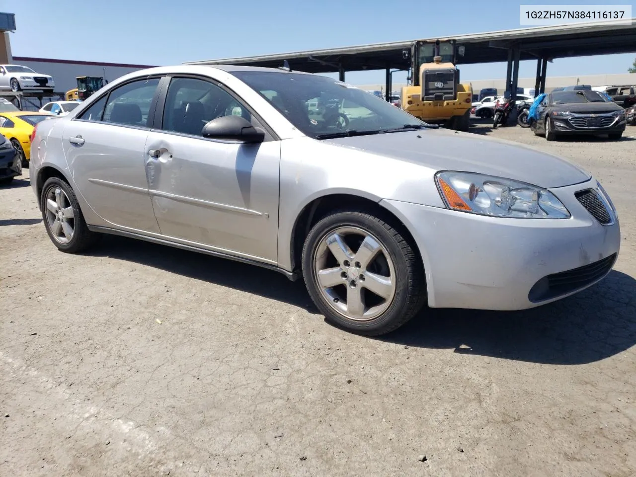 2008 Pontiac G6 Gt VIN: 1G2ZH57N384116137 Lot: 56699754