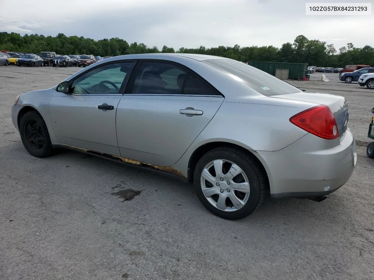 2008 Pontiac G6 Base VIN: 1G2ZG57BX84231293 Lot: 56952684