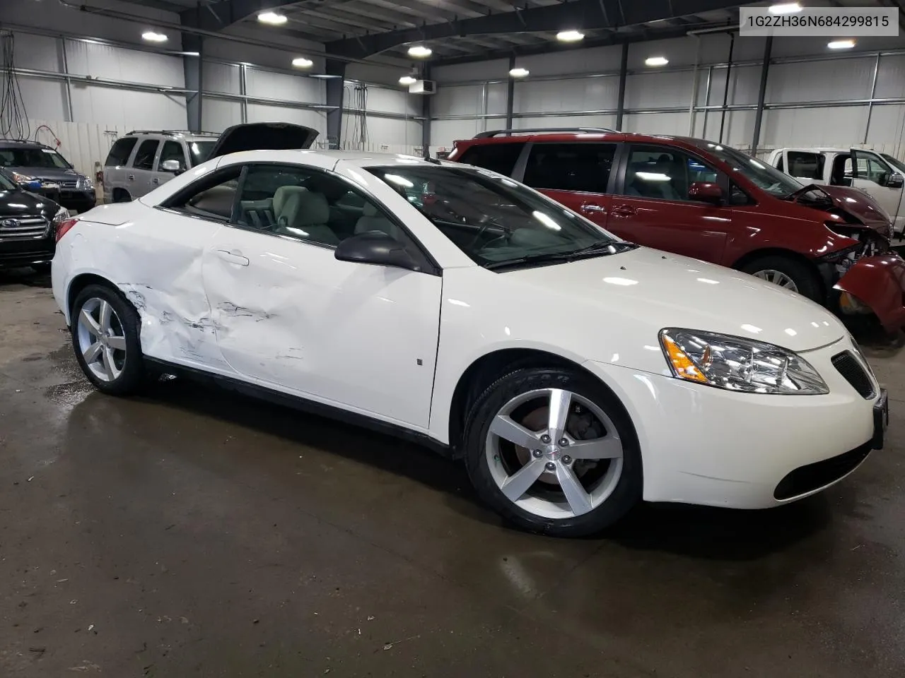 2008 Pontiac G6 Gt VIN: 1G2ZH36N684299815 Lot: 57446344