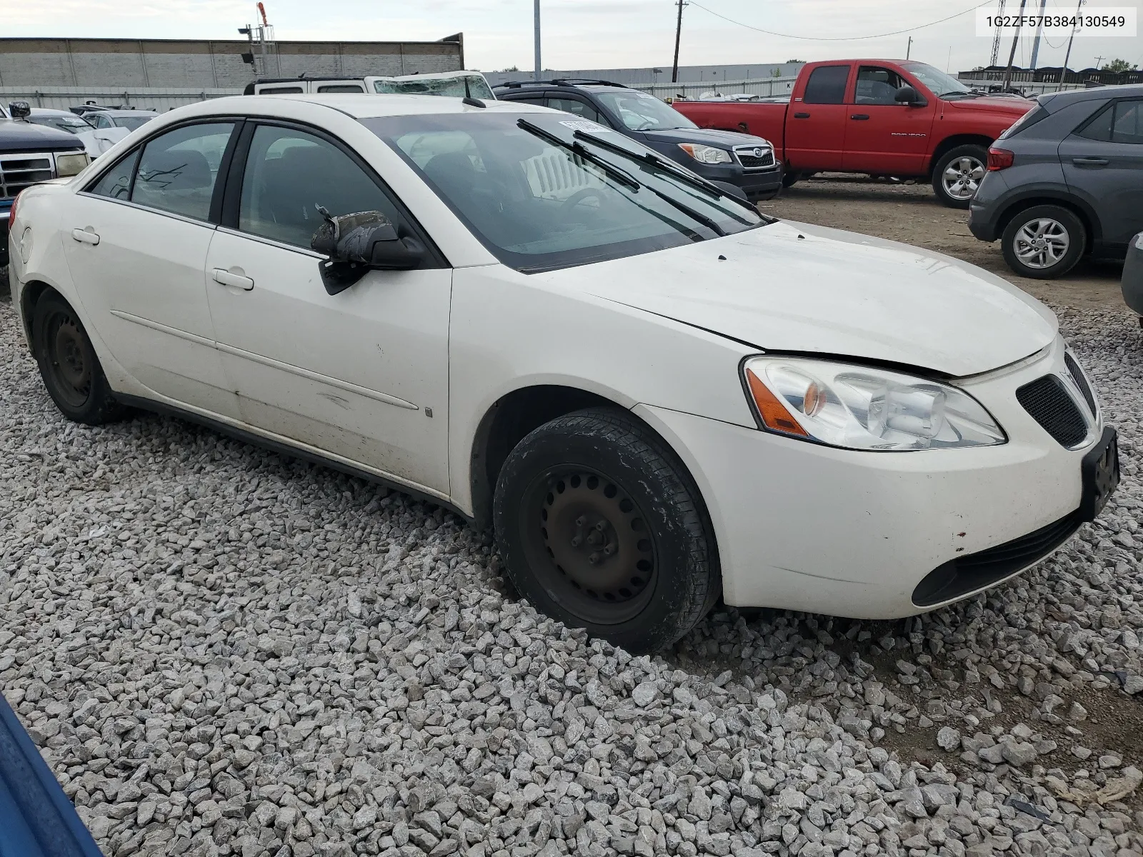 2008 Pontiac G6 Value Leader VIN: 1G2ZF57B384130549 Lot: 57704064