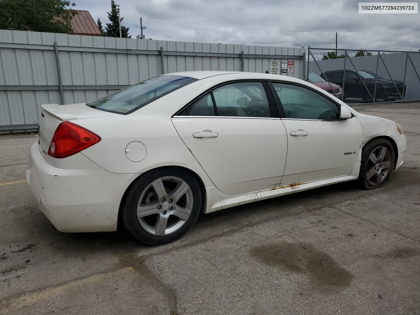 2008 Pontiac G6 Gxp VIN: 1G2ZM577284239733 Lot: 58067524