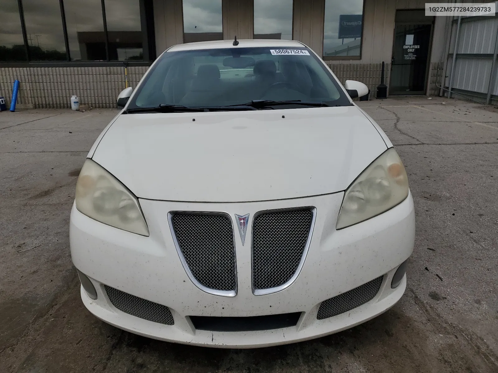 2008 Pontiac G6 Gxp VIN: 1G2ZM577284239733 Lot: 58067524