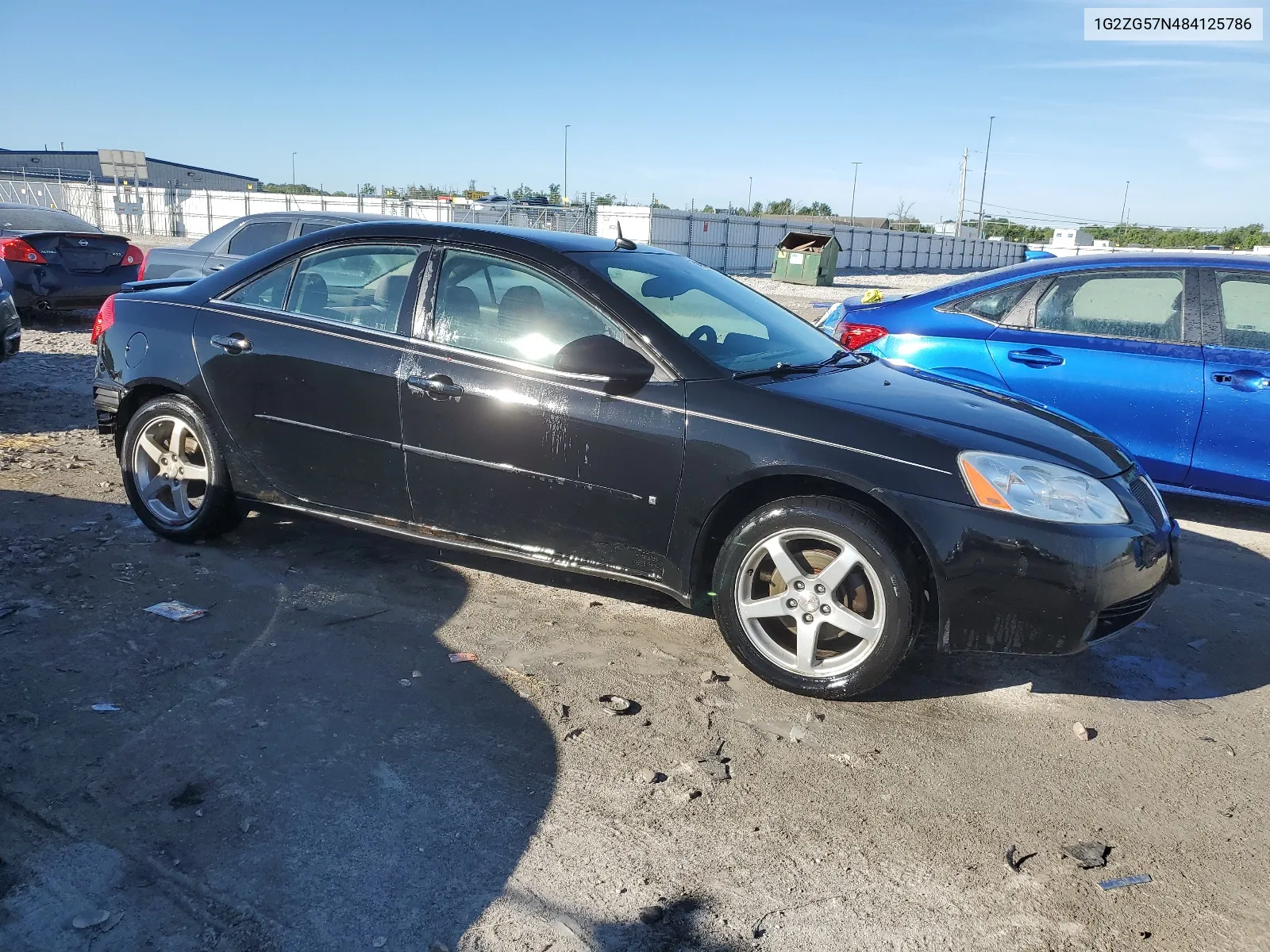 2008 Pontiac G6 Base VIN: 1G2ZG57N484125786 Lot: 58334684