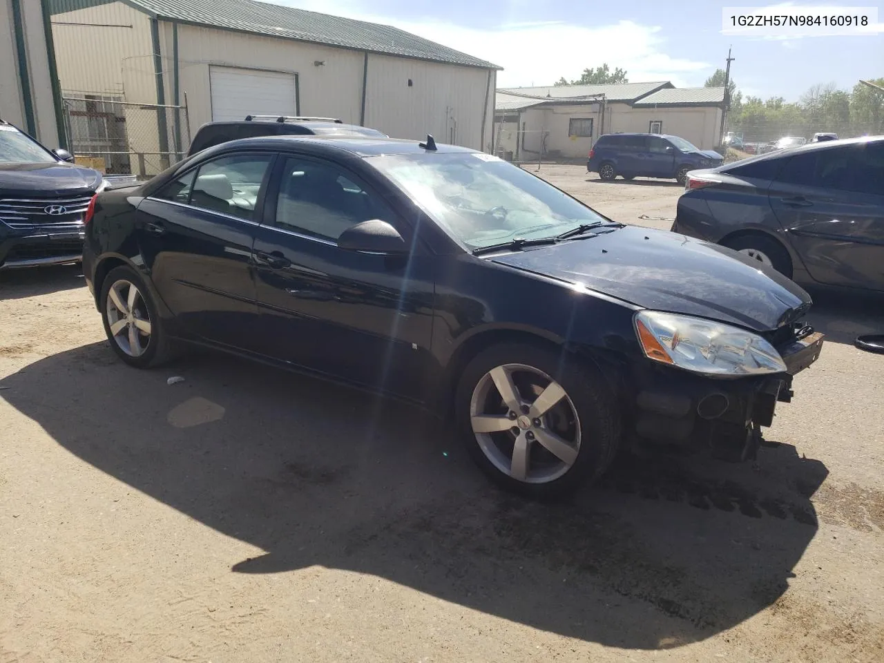 2008 Pontiac G6 Gt VIN: 1G2ZH57N984160918 Lot: 58456564