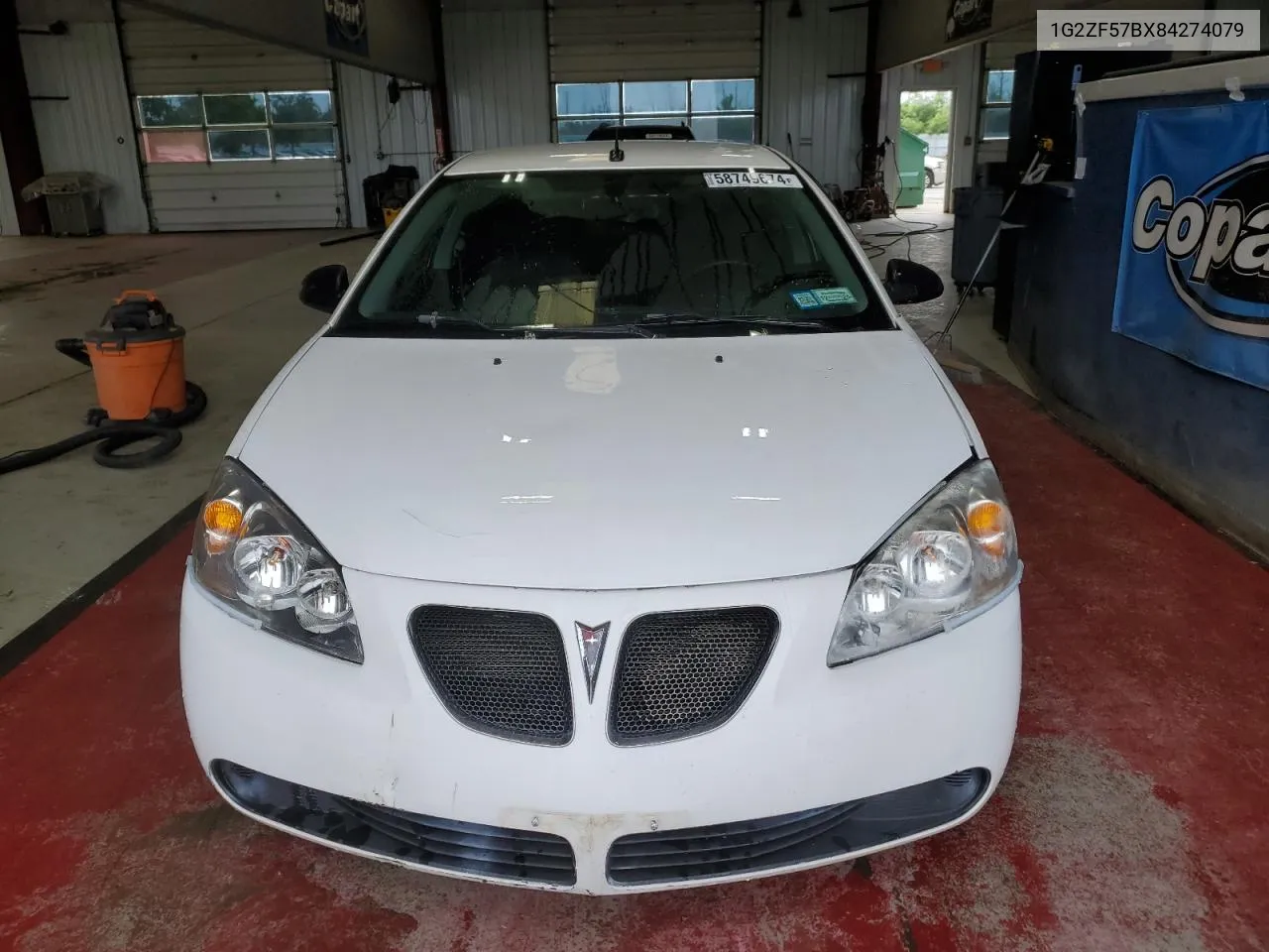 2008 Pontiac G6 Value Leader VIN: 1G2ZF57BX84274079 Lot: 58749674