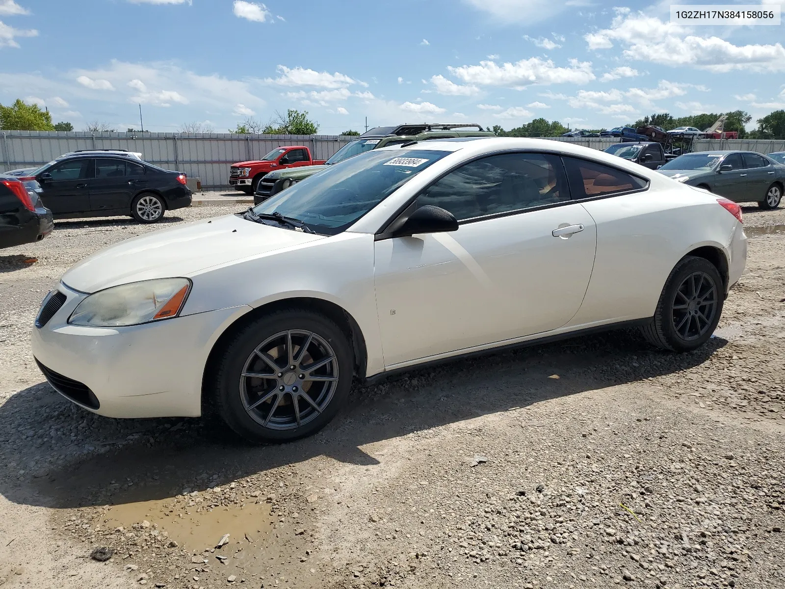 2008 Pontiac G6 Gt VIN: 1G2ZH17N384158056 Lot: 58933984