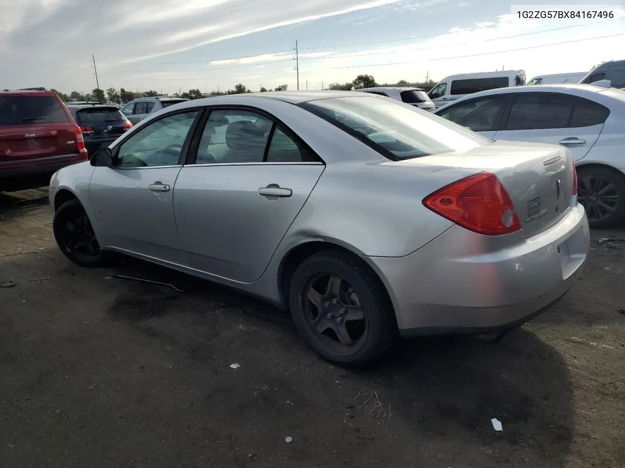 2008 Pontiac G6 Base VIN: 1G2ZG57BX84167496 Lot: 59654134