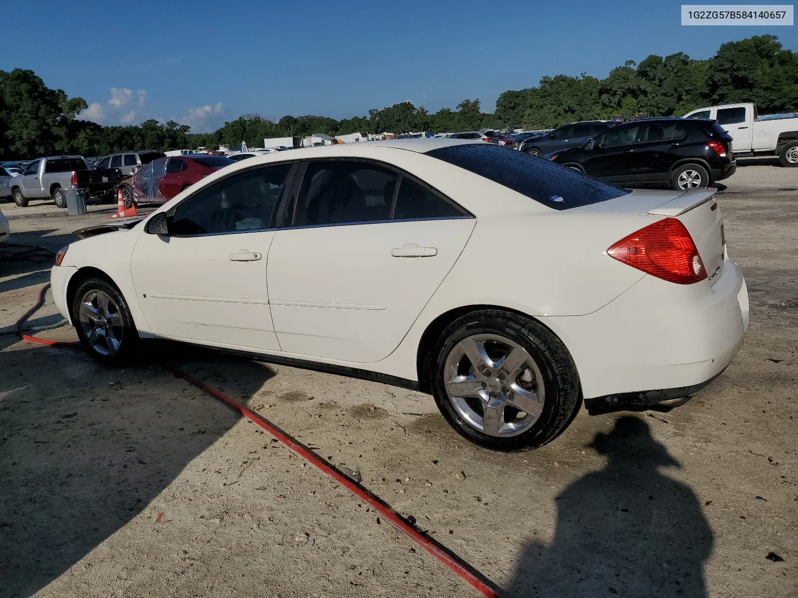 2008 Pontiac G6 Base VIN: 1G2ZG57B584140657 Lot: 60556834