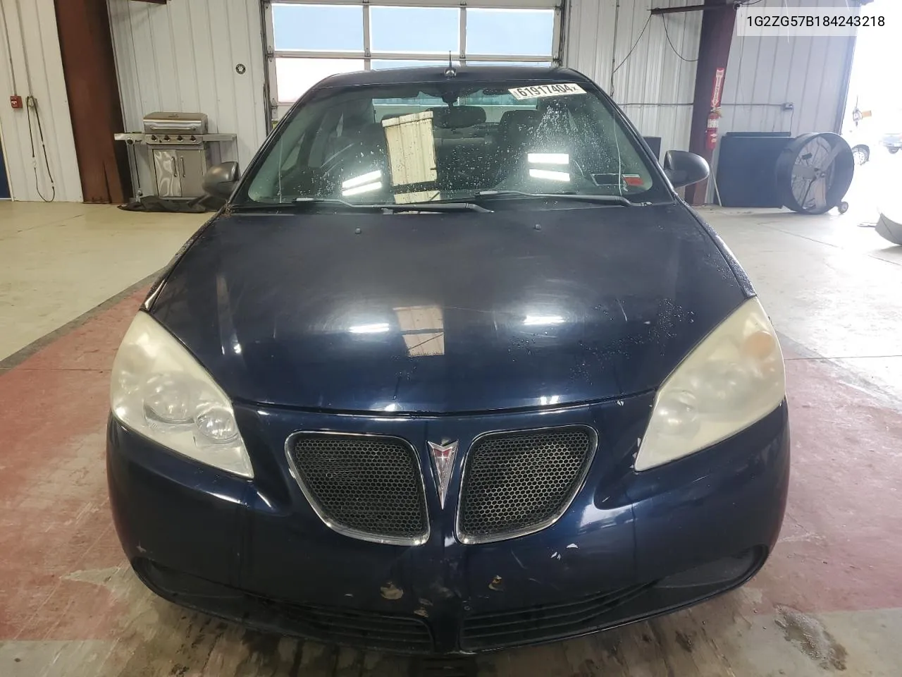 2008 Pontiac G6 Base VIN: 1G2ZG57B184243218 Lot: 61917404