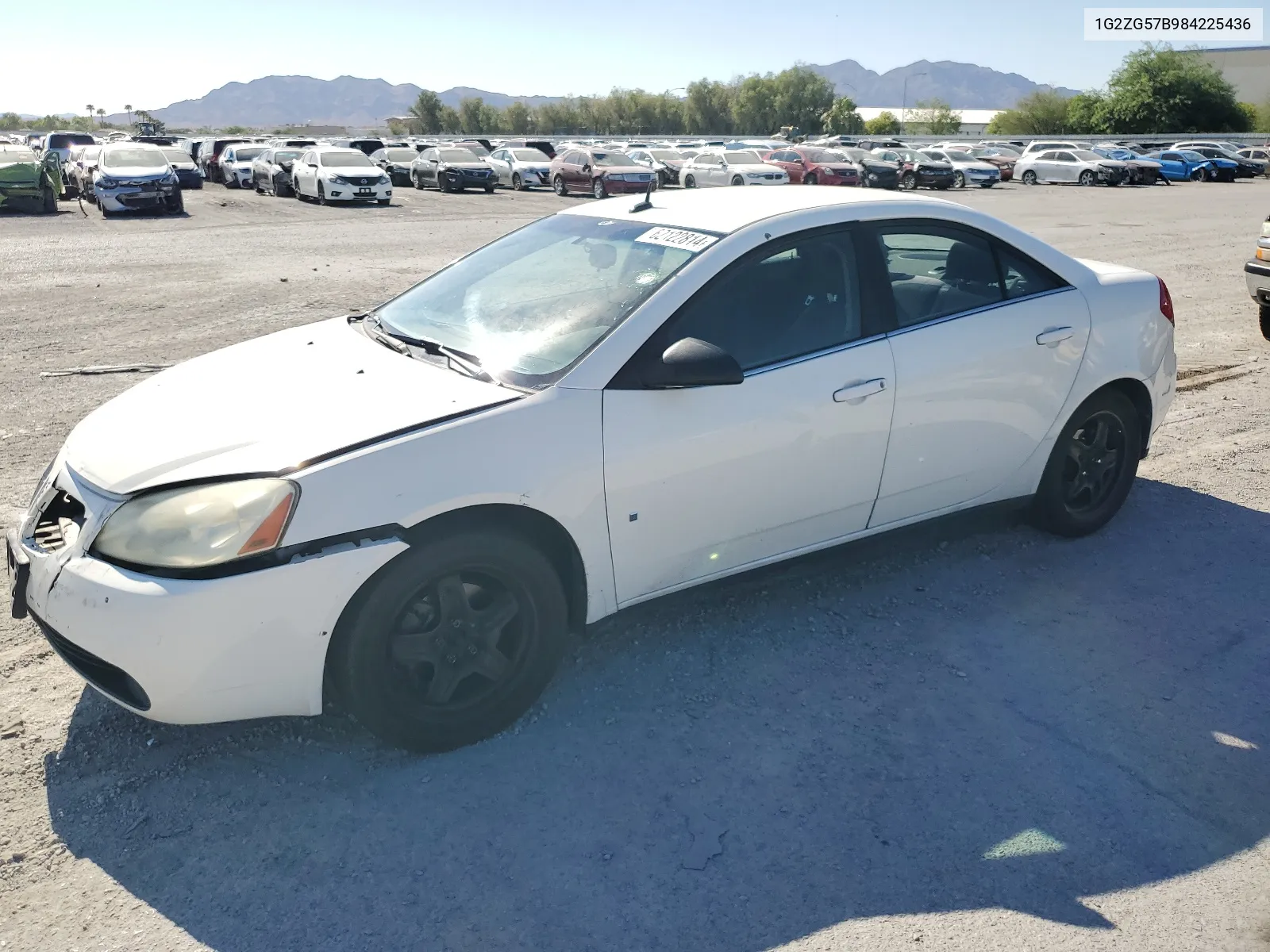 1G2ZG57B984225436 2008 Pontiac G6 Base