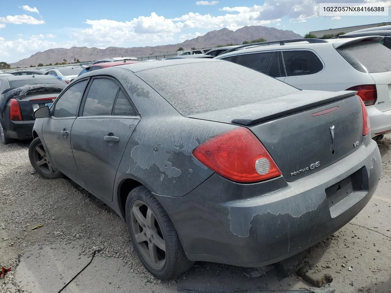 2008 Pontiac G6 Base VIN: 1G2ZG57NX84166388 Lot: 62285604