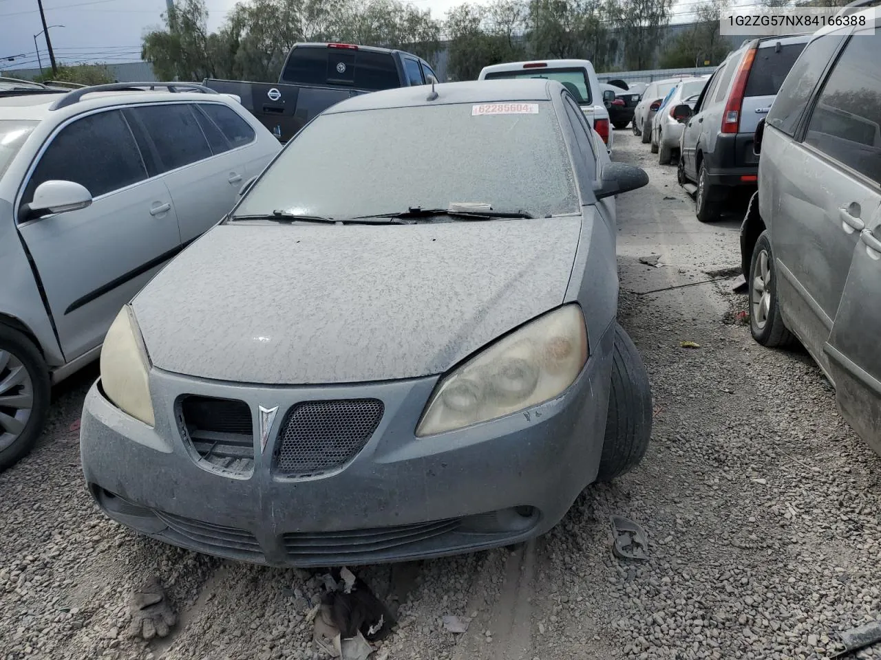 1G2ZG57NX84166388 2008 Pontiac G6 Base