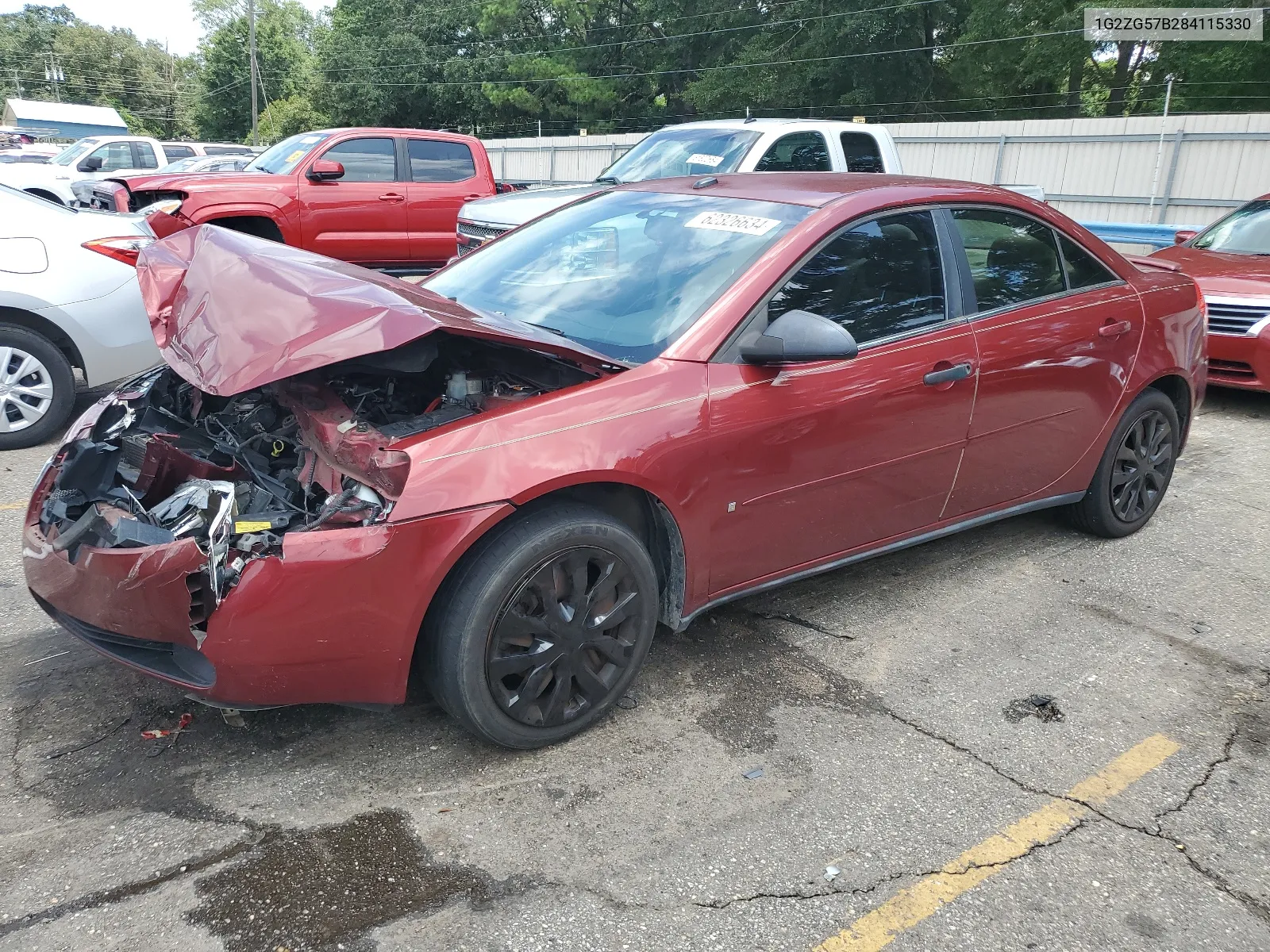 1G2ZG57B284115330 2008 Pontiac G6 Base