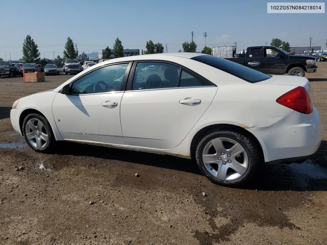 2008 Pontiac G6 Base VIN: 1G2ZG57N084218014 Lot: 62710094