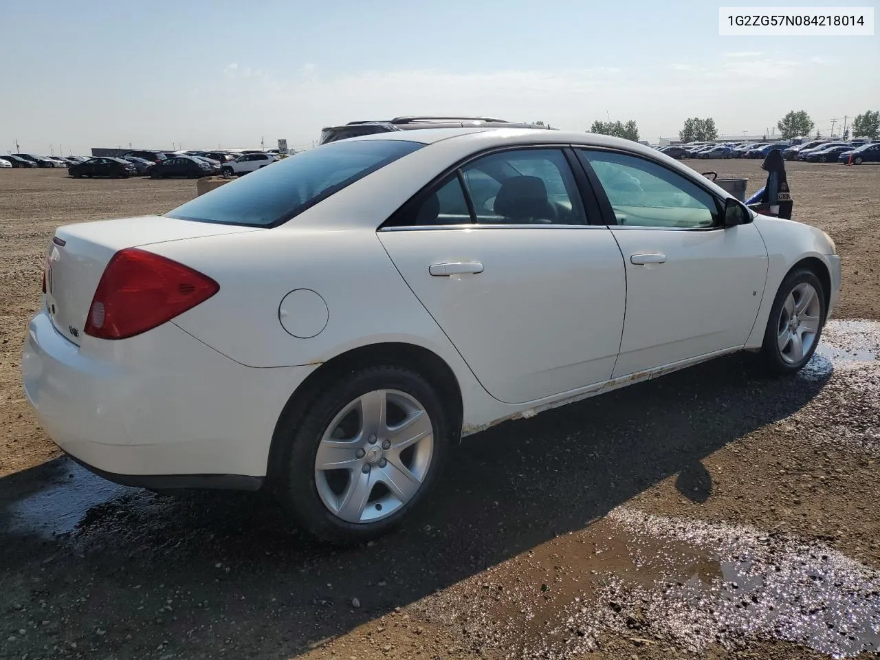 2008 Pontiac G6 Base VIN: 1G2ZG57N084218014 Lot: 62710094