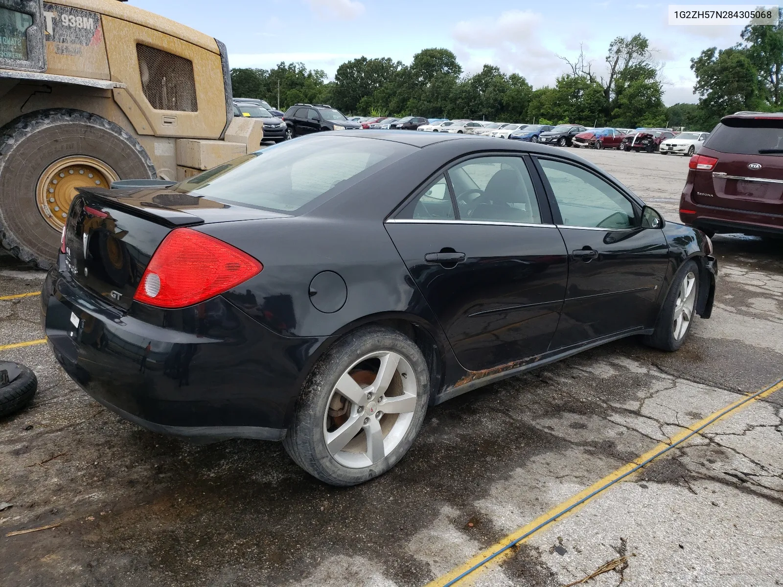 2008 Pontiac G6 Gt VIN: 1G2ZH57N284305068 Lot: 62817914