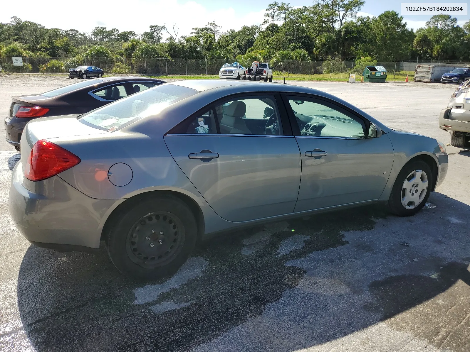 2008 Pontiac G6 Value Leader VIN: 1G2ZF57B184202834 Lot: 62916914