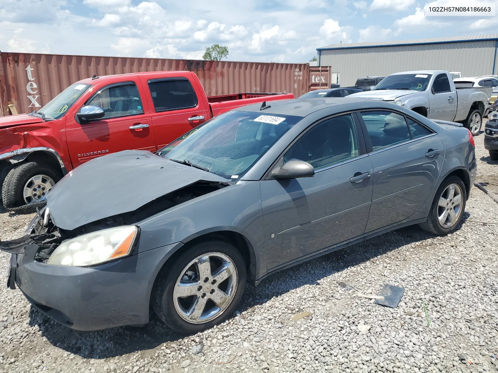 2008 Pontiac G6 Gt VIN: 1G2ZH57N084186663 Lot: 63131694