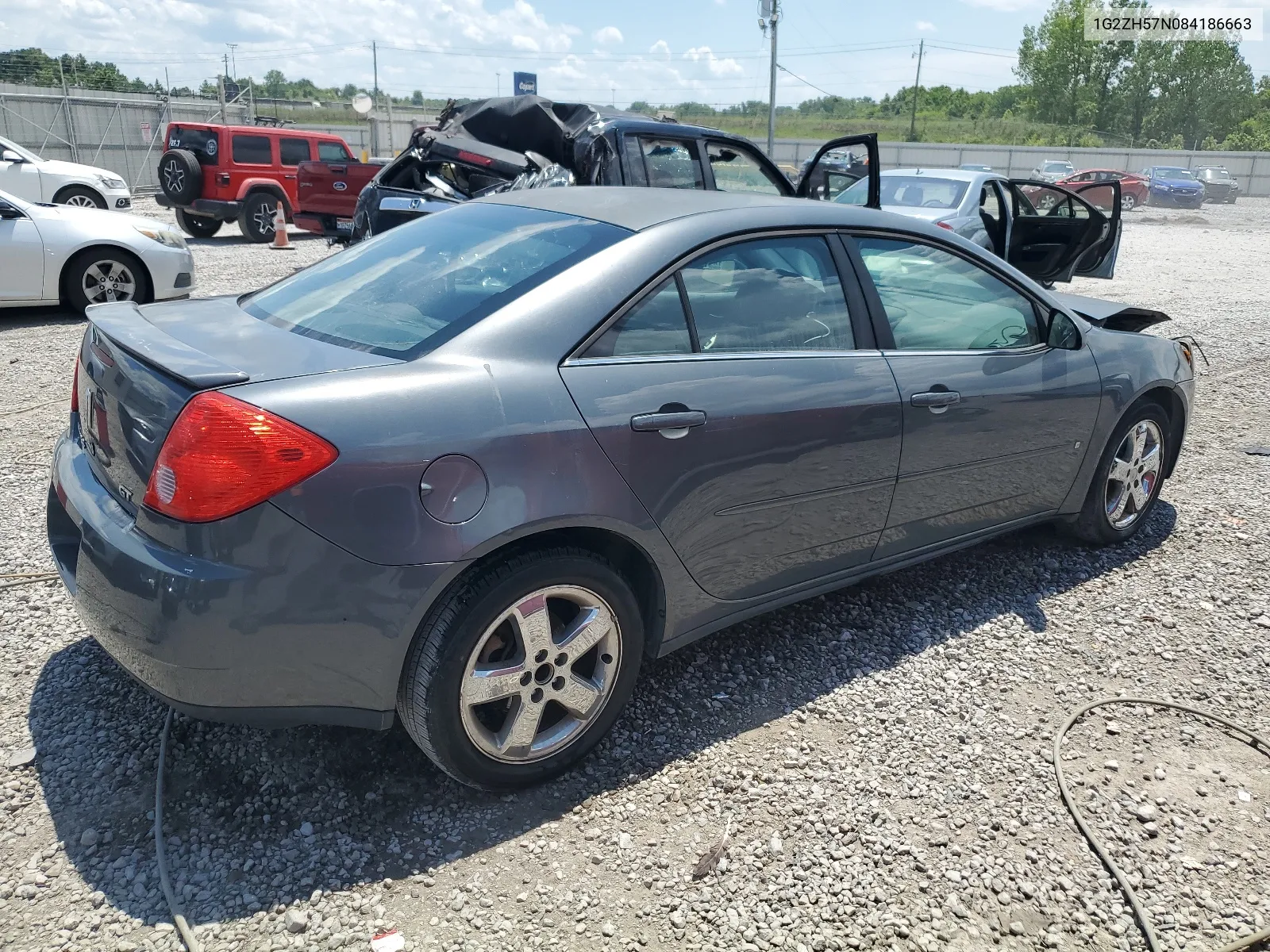 2008 Pontiac G6 Gt VIN: 1G2ZH57N084186663 Lot: 63131694