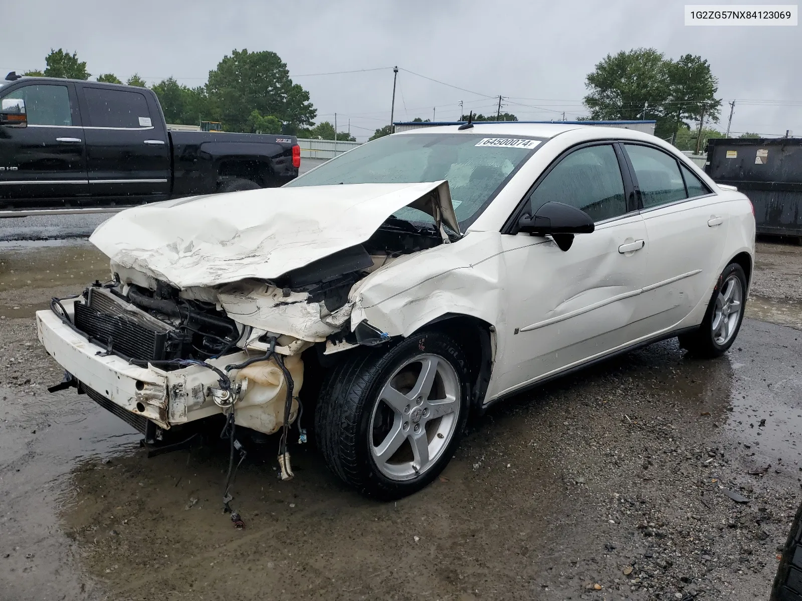 2008 Pontiac G6 Base VIN: 1G2ZG57NX84123069 Lot: 64500074