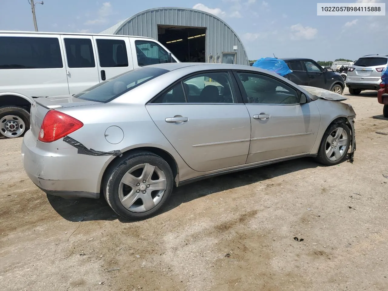 2008 Pontiac G6 Base VIN: 1G2ZG57B984115888 Lot: 64873114