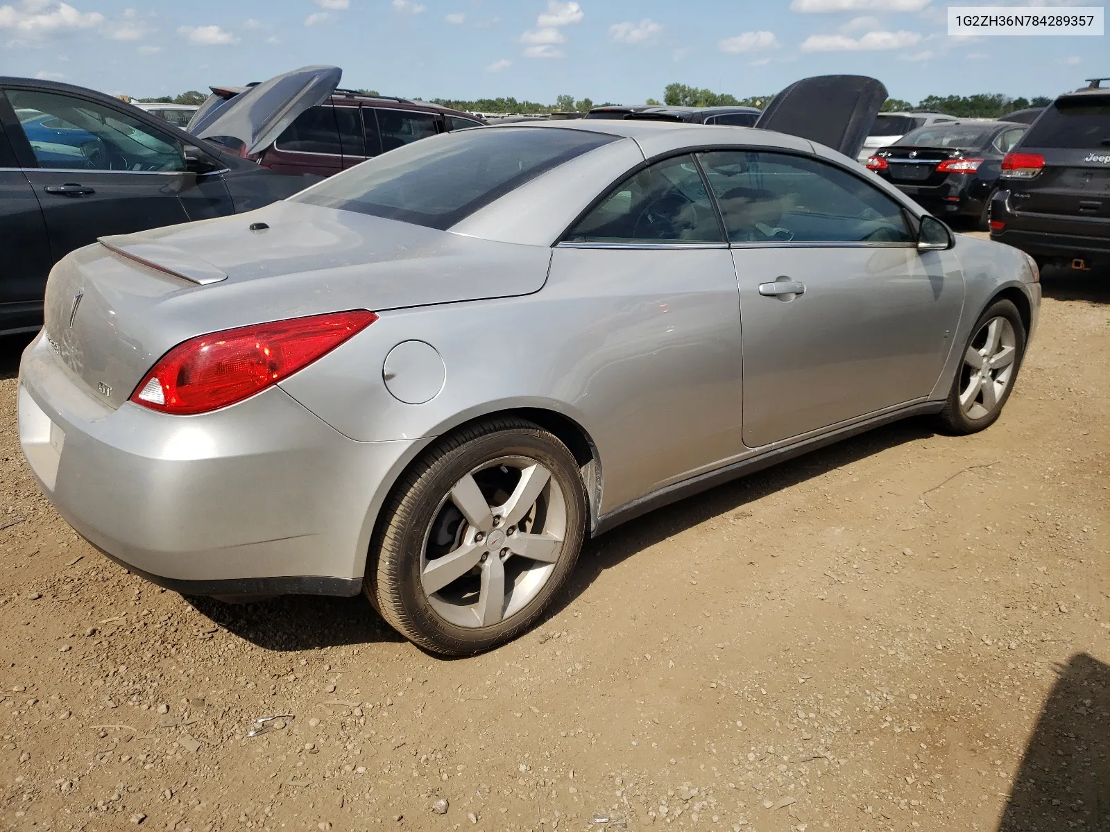 2008 Pontiac G6 Gt VIN: 1G2ZH36N784289357 Lot: 64875994