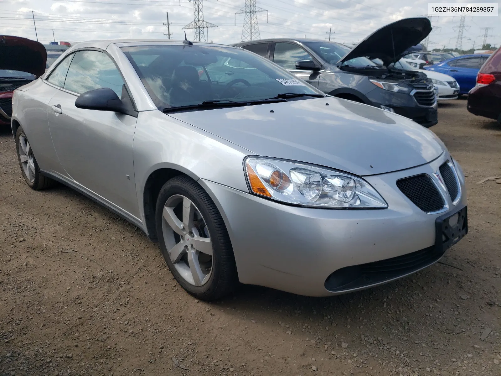 2008 Pontiac G6 Gt VIN: 1G2ZH36N784289357 Lot: 64875994