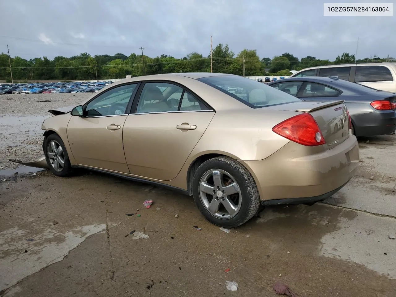 2008 Pontiac G6 Base VIN: 1G2ZG57N284163064 Lot: 65144614