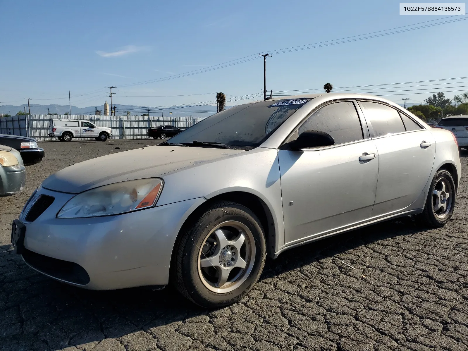 2008 Pontiac G6 Value Leader VIN: 1G2ZF57B884136573 Lot: 65798224