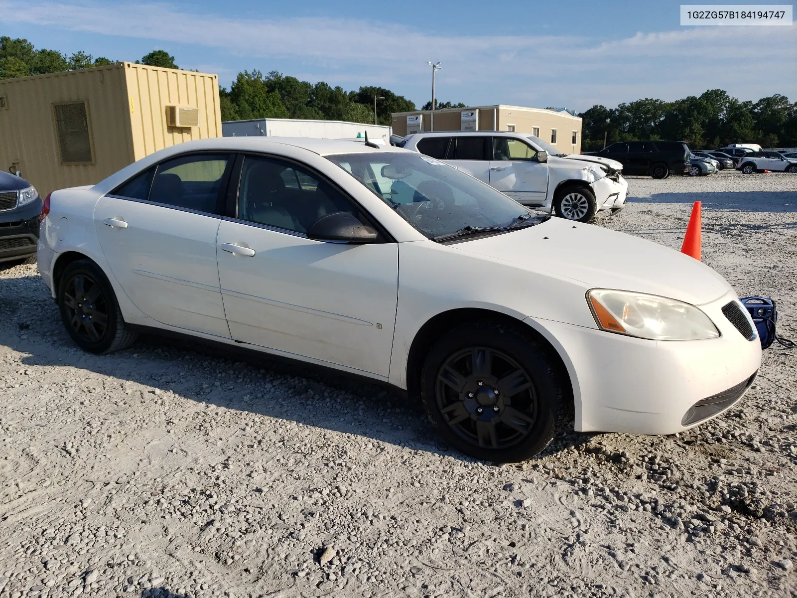 2008 Pontiac G6 Base VIN: 1G2ZG57B184194747 Lot: 66478844