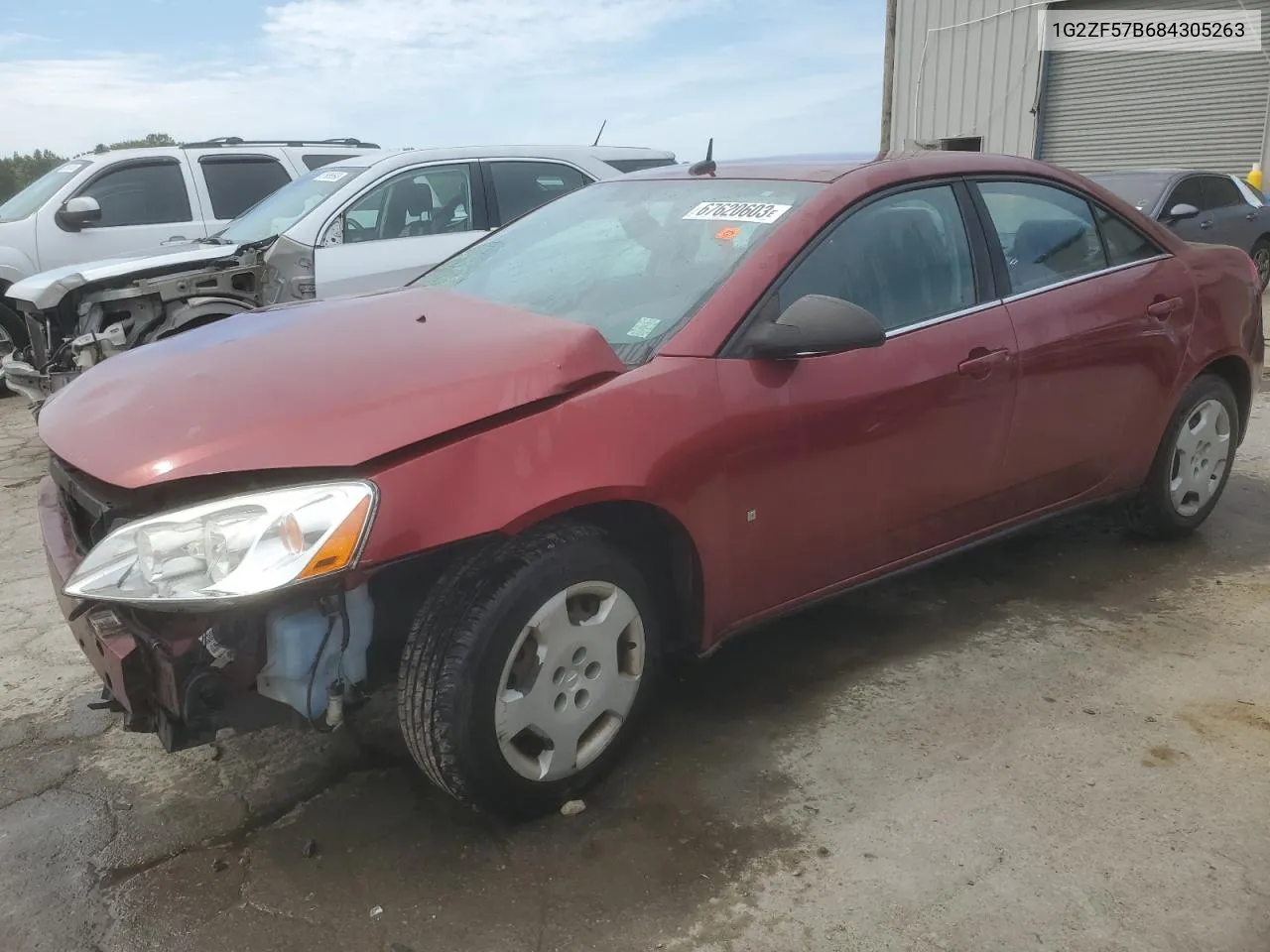 1G2ZF57B684305263 2008 Pontiac G6 Value Leader