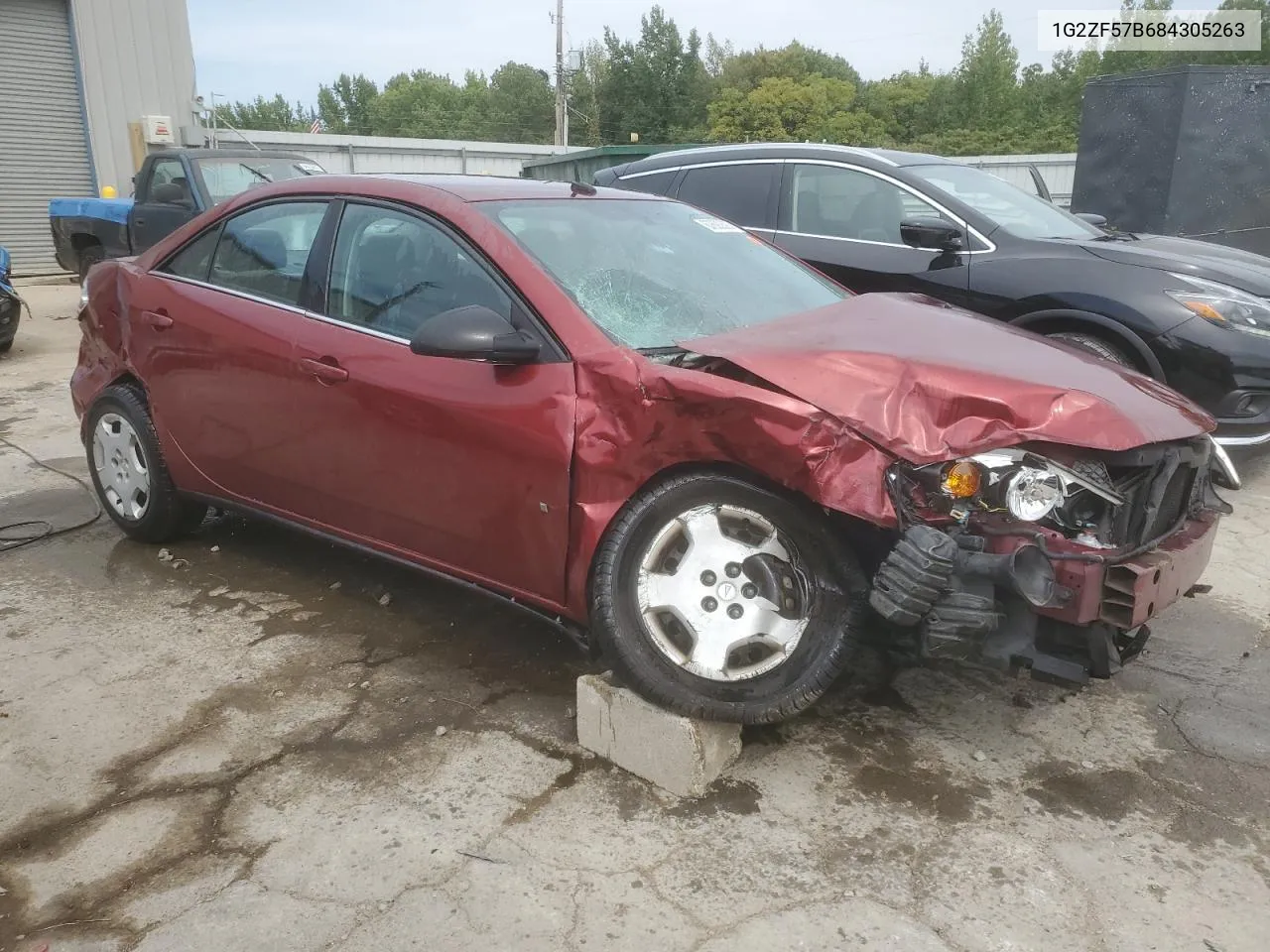 1G2ZF57B684305263 2008 Pontiac G6 Value Leader