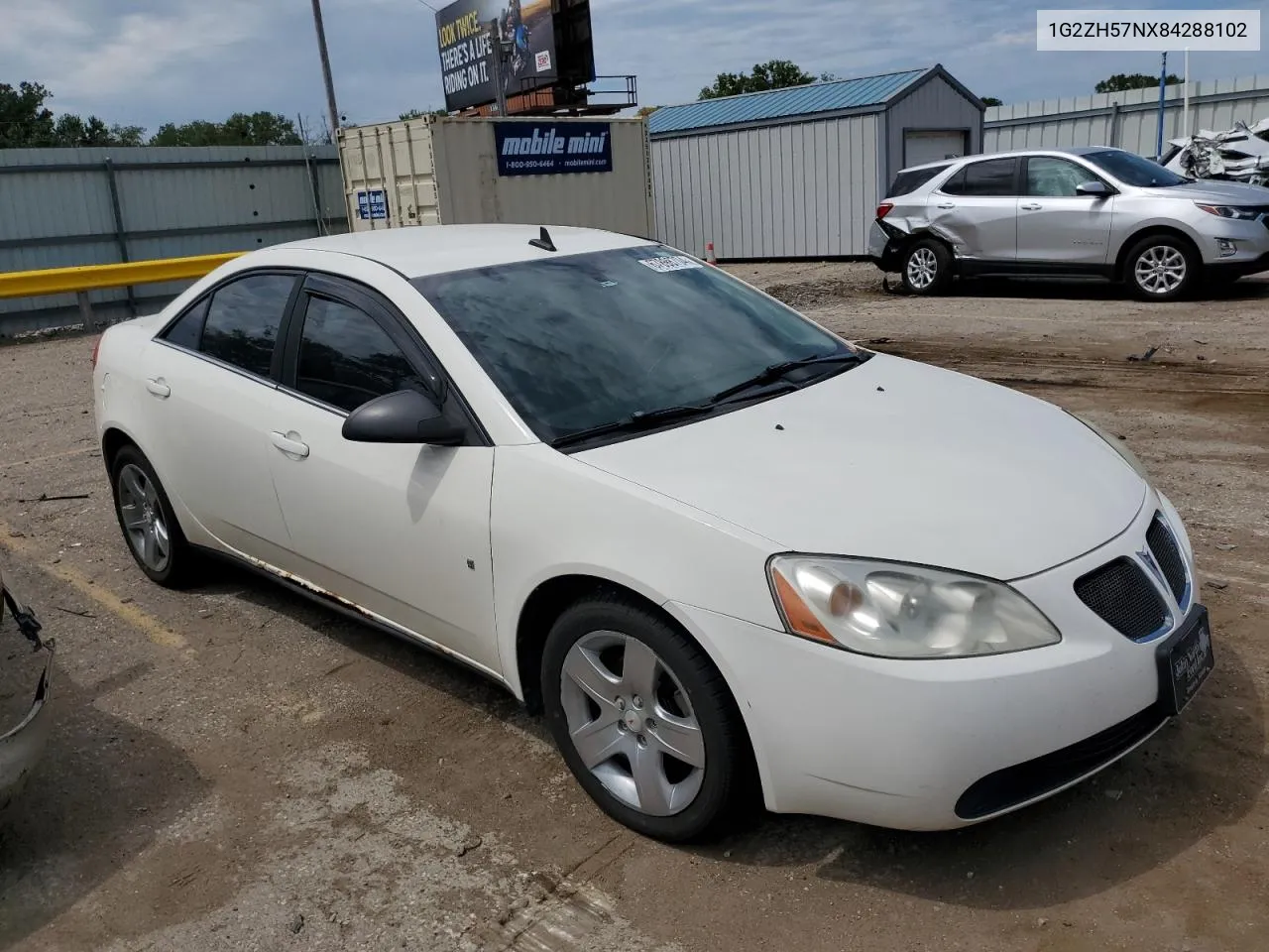 2008 Pontiac G6 Gt VIN: 1G2ZH57NX84288102 Lot: 67898704