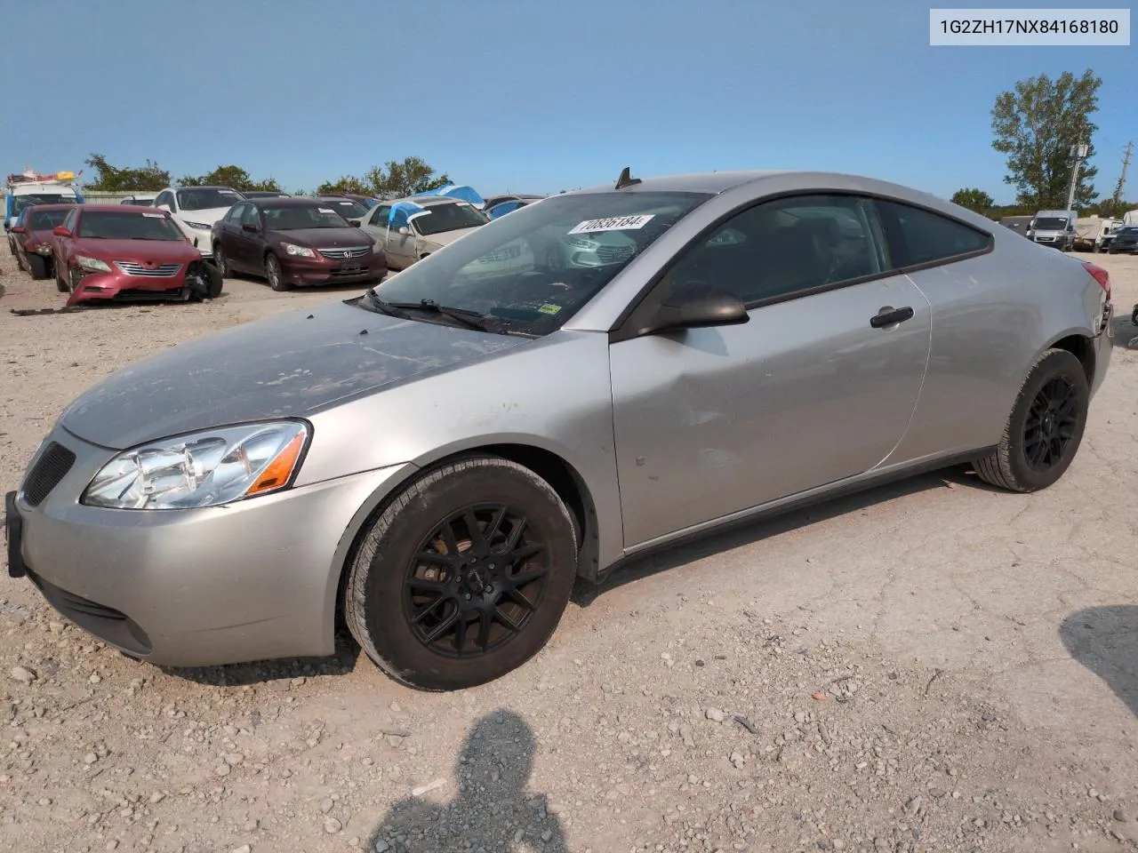 1G2ZH17NX84168180 2008 Pontiac G6 Gt