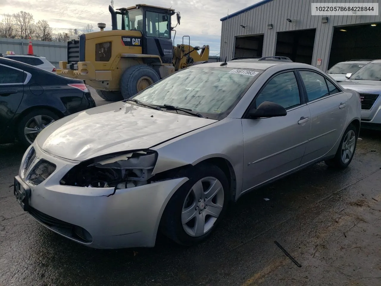 2008 Pontiac G6 Base VIN: 1G2ZG57B684228844 Lot: 79917963